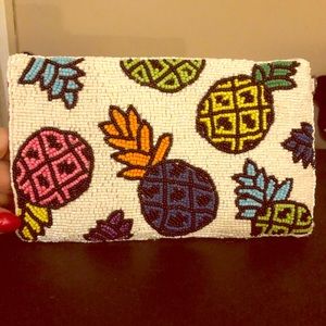 Sequined Mary Frances clutch